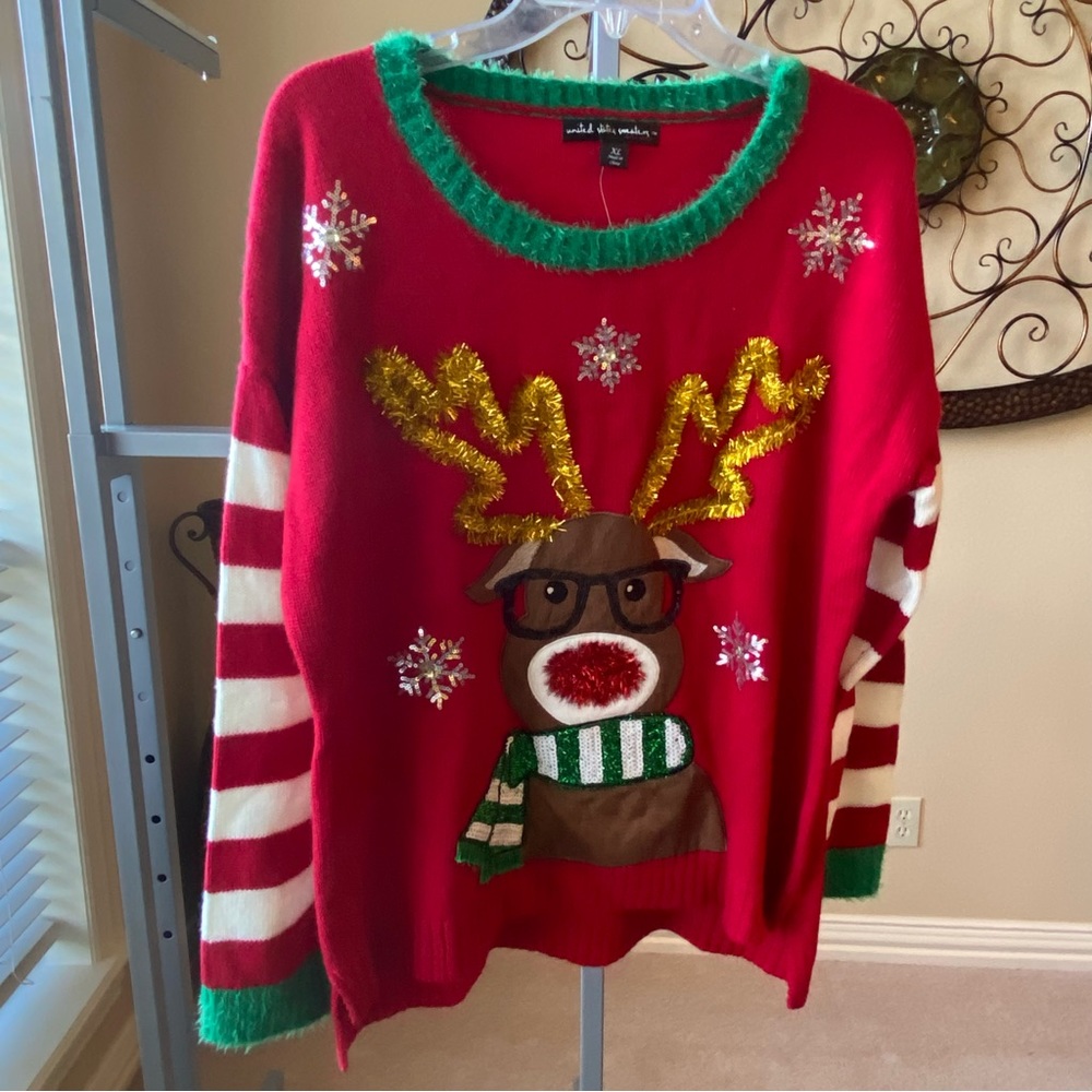 Ugly Christmas sweater NWT